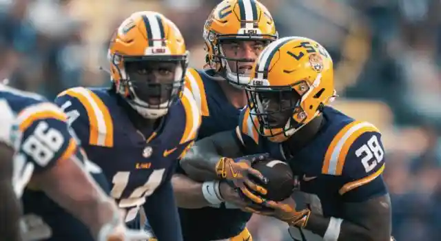 Score Of LSU Football Game Today