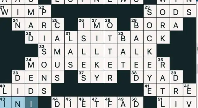Splashy Gambler In Lingo NYT Crossword