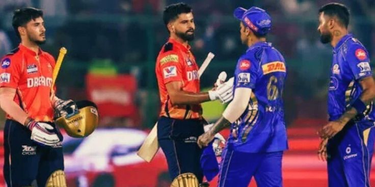 Punjab Kings vs Mumbai Indians Timeline