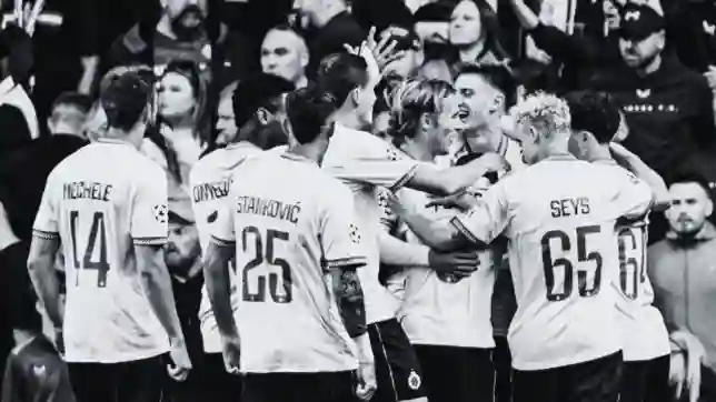 Club Brugge vs Rangers F.C. Lineups