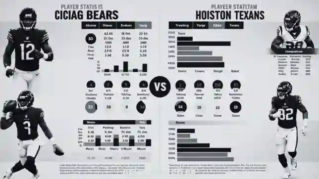 Chicago Bears vs Houston Texans Match Player Stats