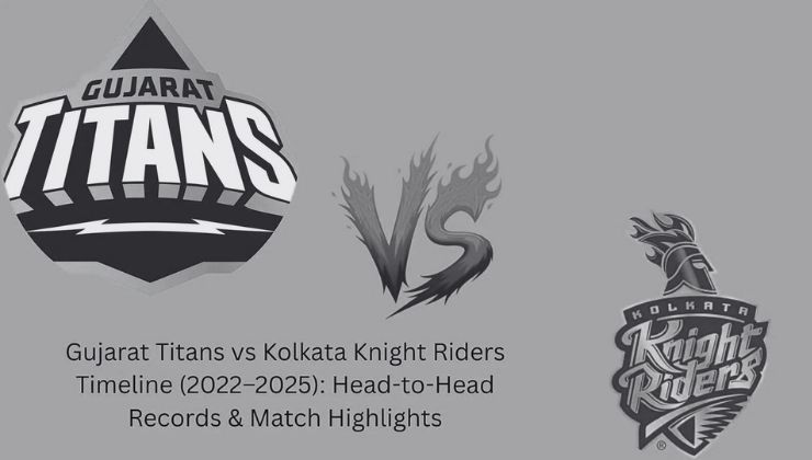Gujarat Titans vs Kolkata Knight Riders Timeline