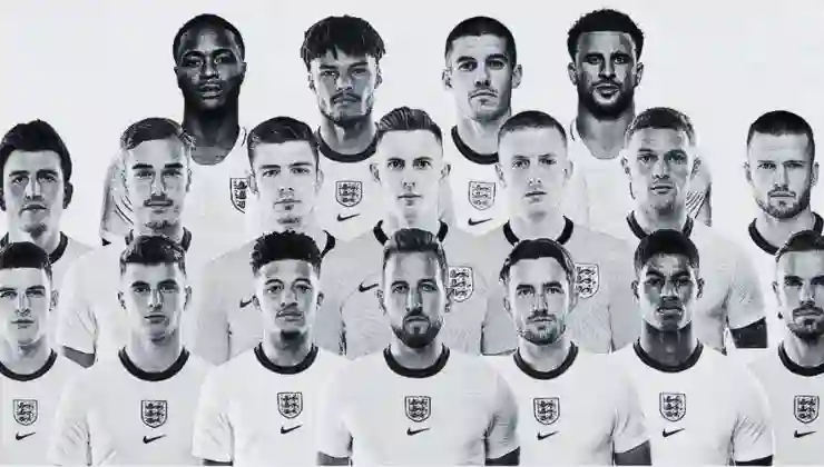 England national football team standings